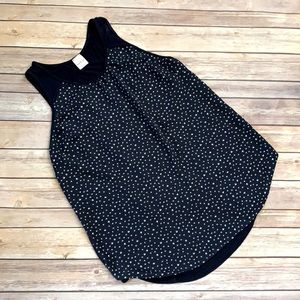 EUC Kaileigh Navy & White Tank